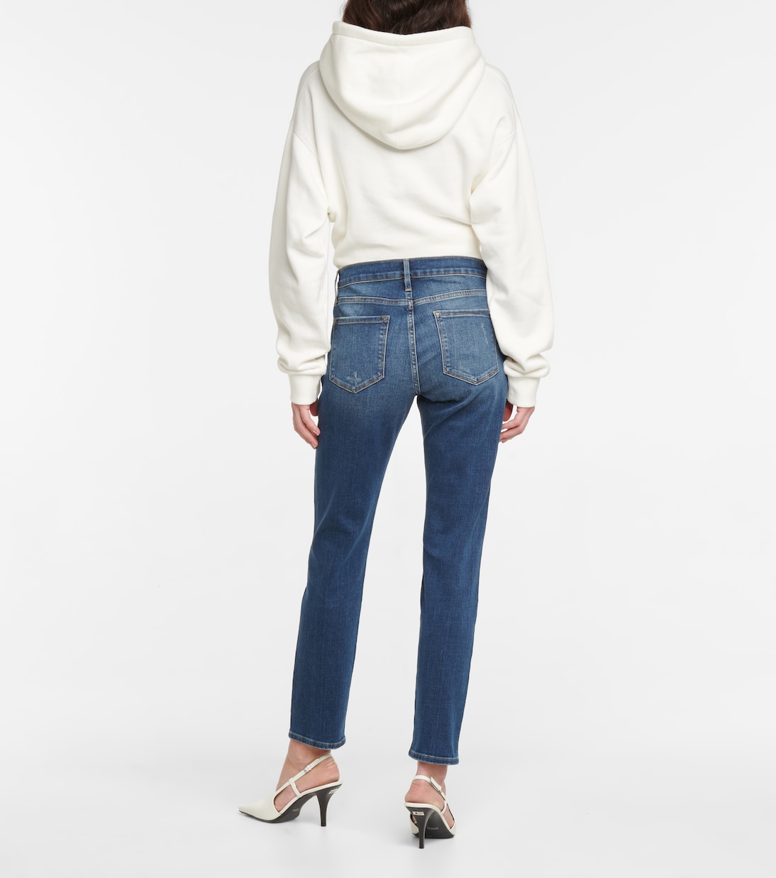 Le Garcon mid-rise cropped jeans | Frame