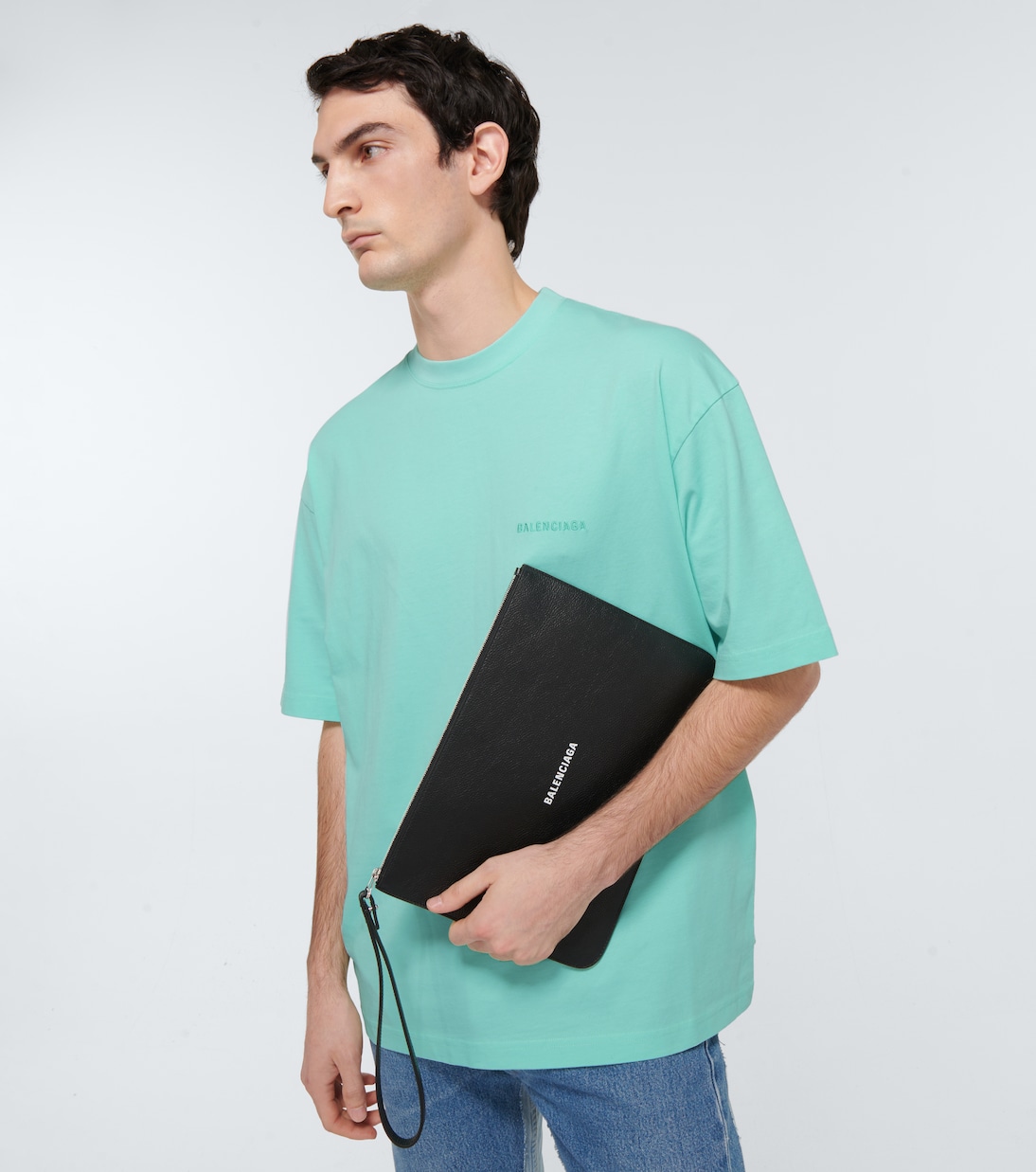 Bedrucktes Etui aus Leder | Balenciaga