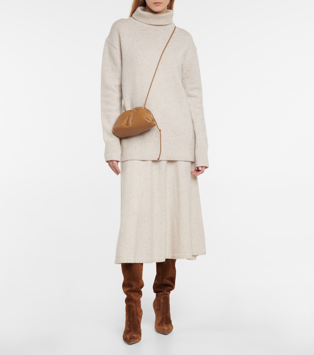 Hansen 85 suede knee-high boots | Gianvito Rossi