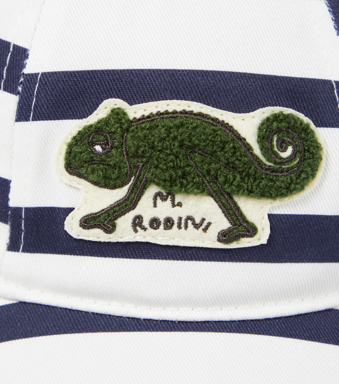 Cappello da baseball in cotone a righe | Mini Rodini