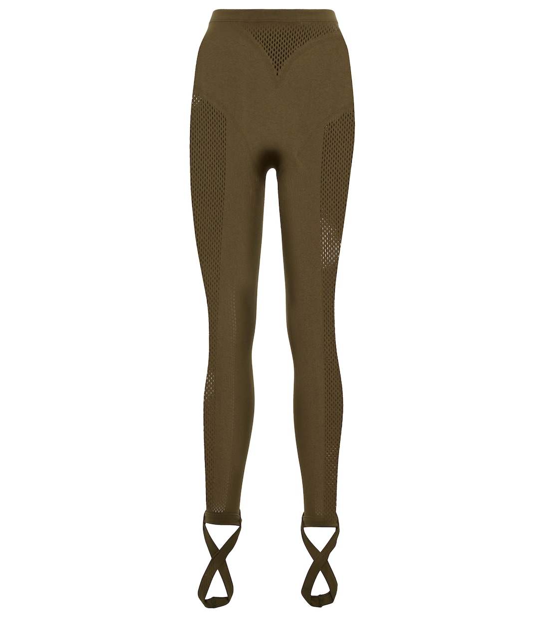 Leggings de punto fino y malla | The Attico