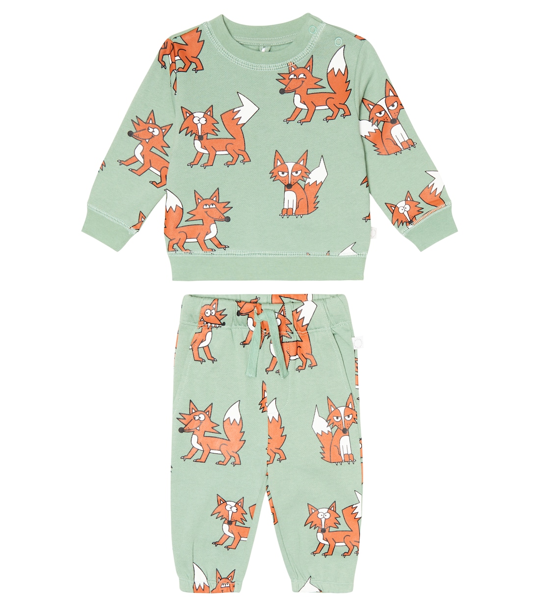 Bebé - pantalones y sudadera de algodón | Stella McCartney Kids