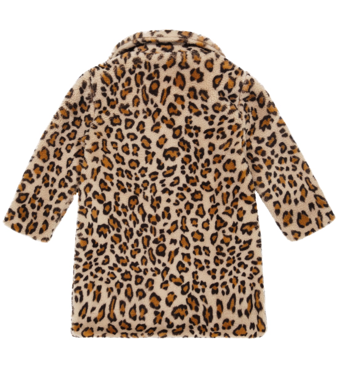 Abrigo de pelo sintético estampado | Monnalisa