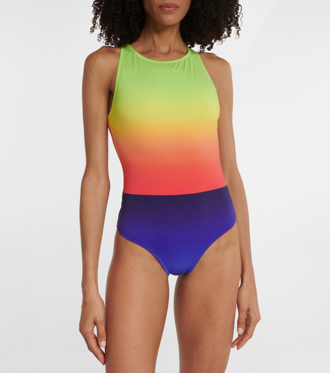 Colorblocked swimsuit | Dries Van Noten