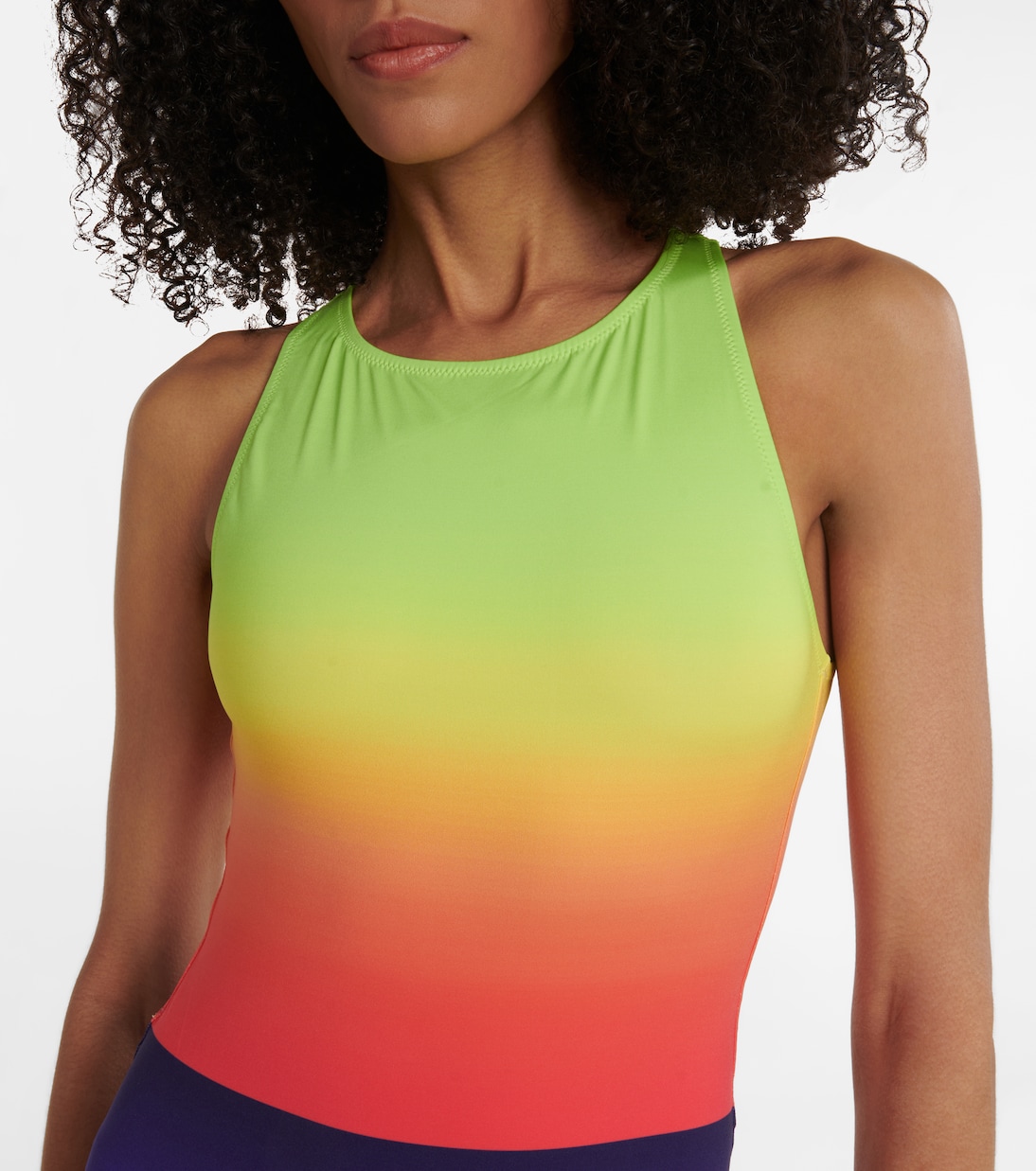 Colorblocked swimsuit | Dries Van Noten