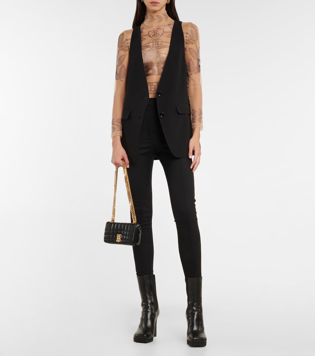 Sac Lola Mini en cuir | Burberry