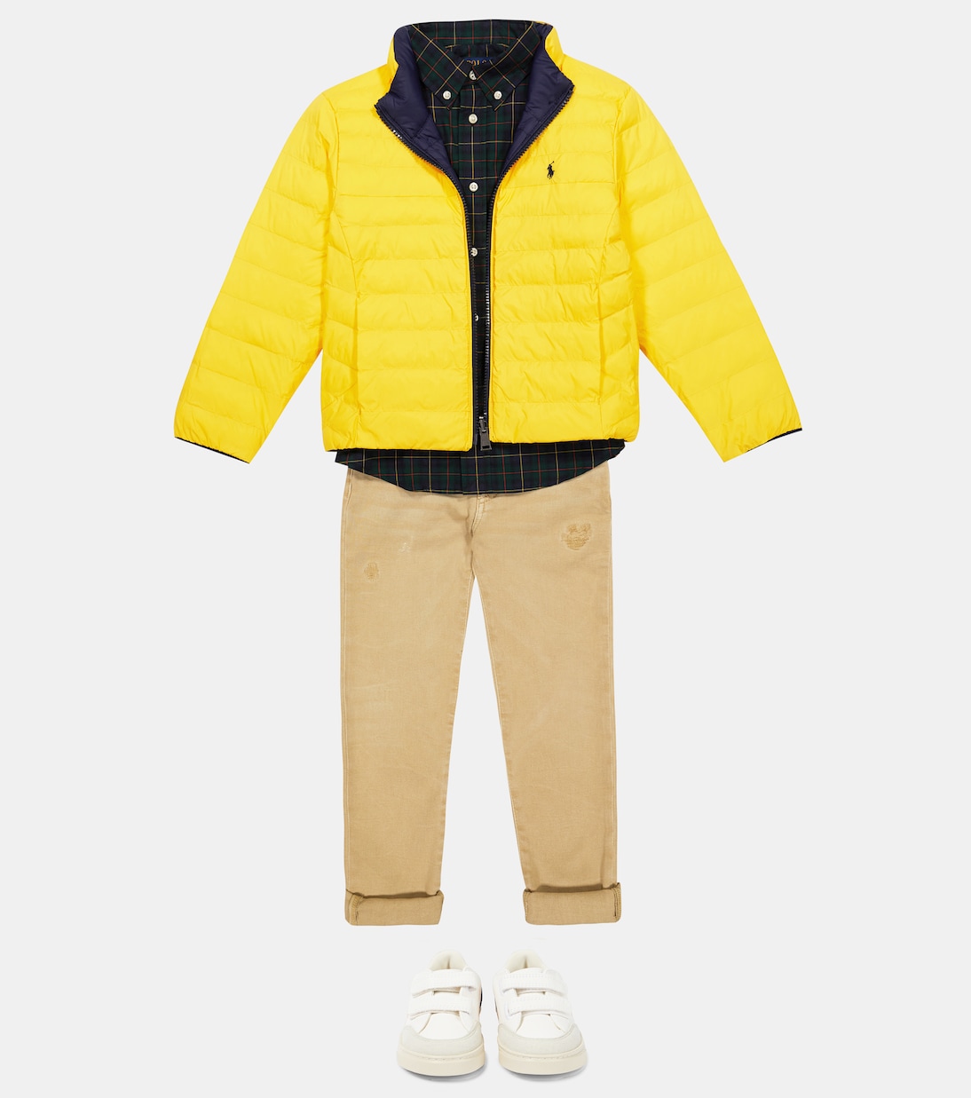 Reversible quilted jacket | Polo Ralph Lauren Kids