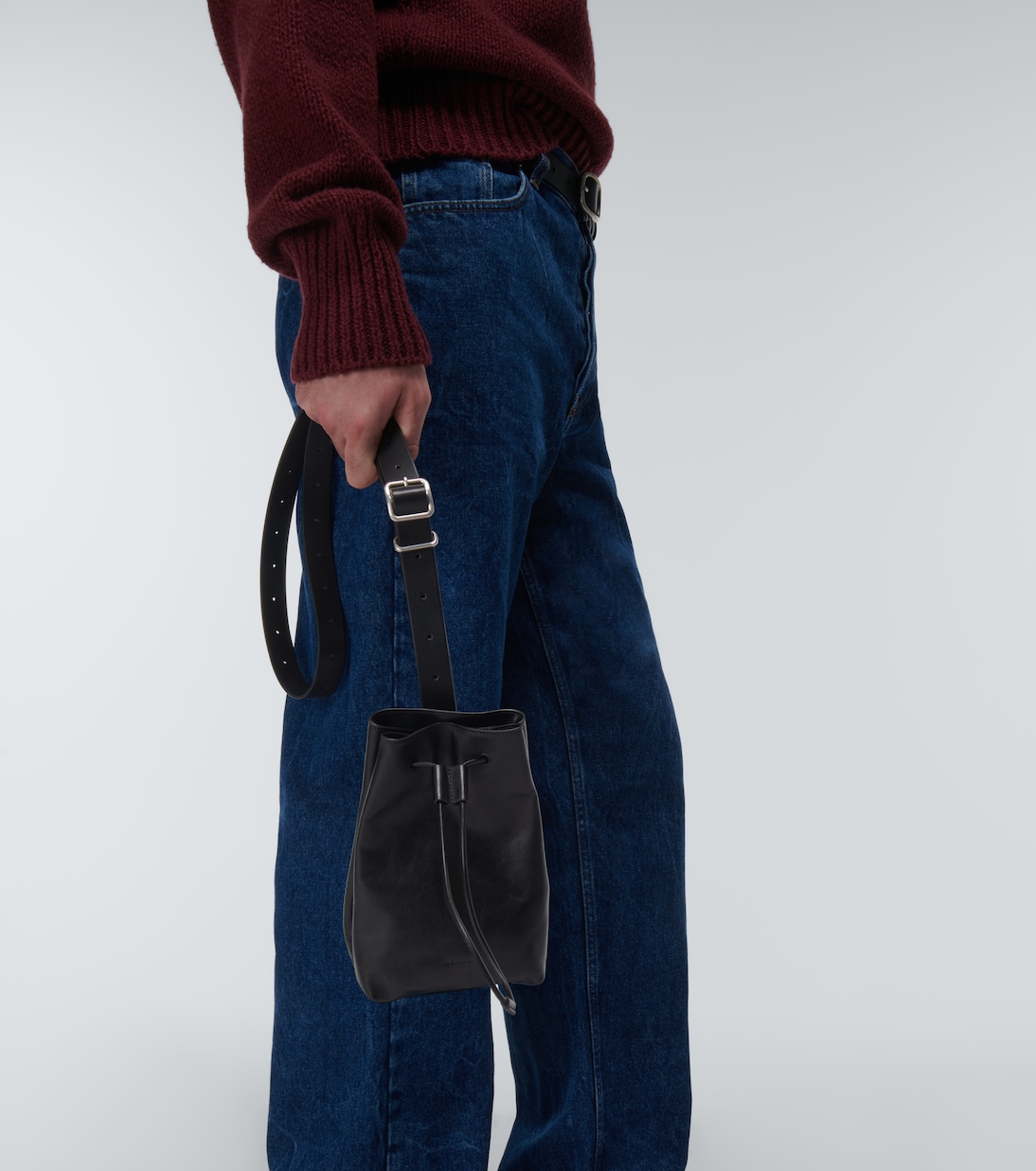 Bucket-Bag aus Leder | Jil Sander