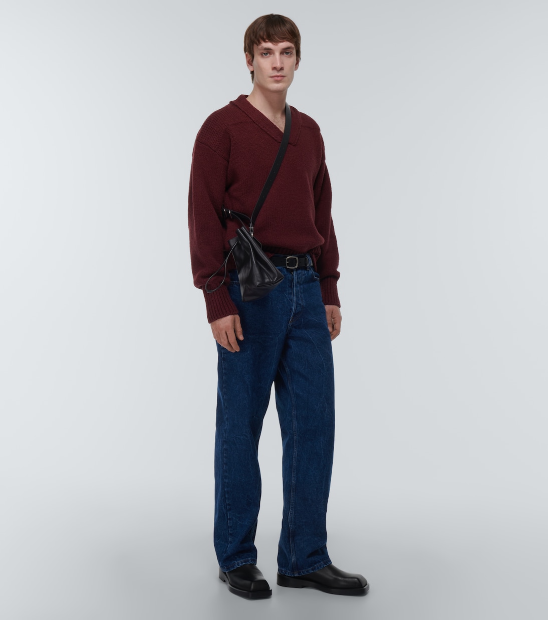 Bucket-Bag aus Leder | Jil Sander
