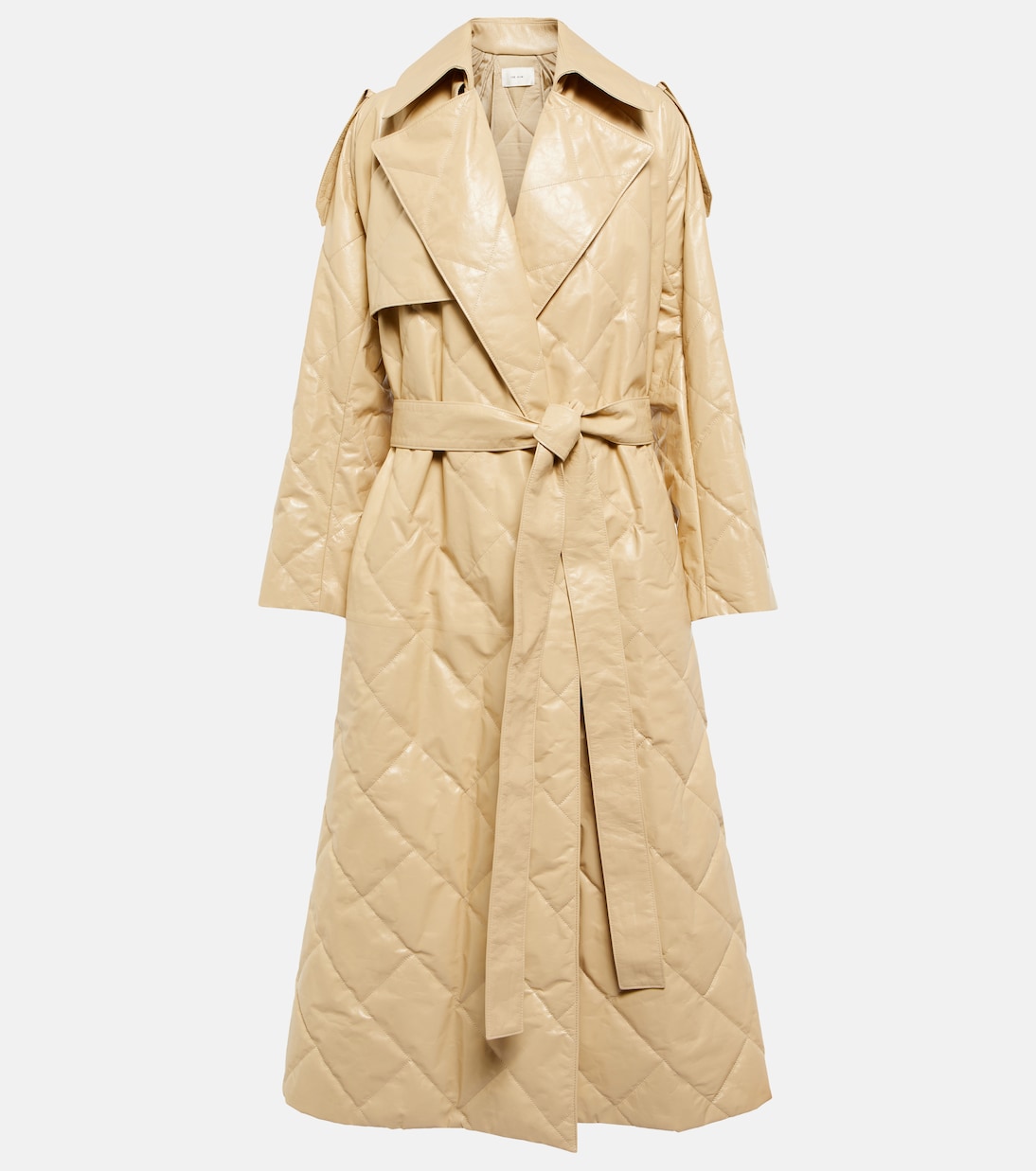 Trench Agathon in pelle matelassé | The Row