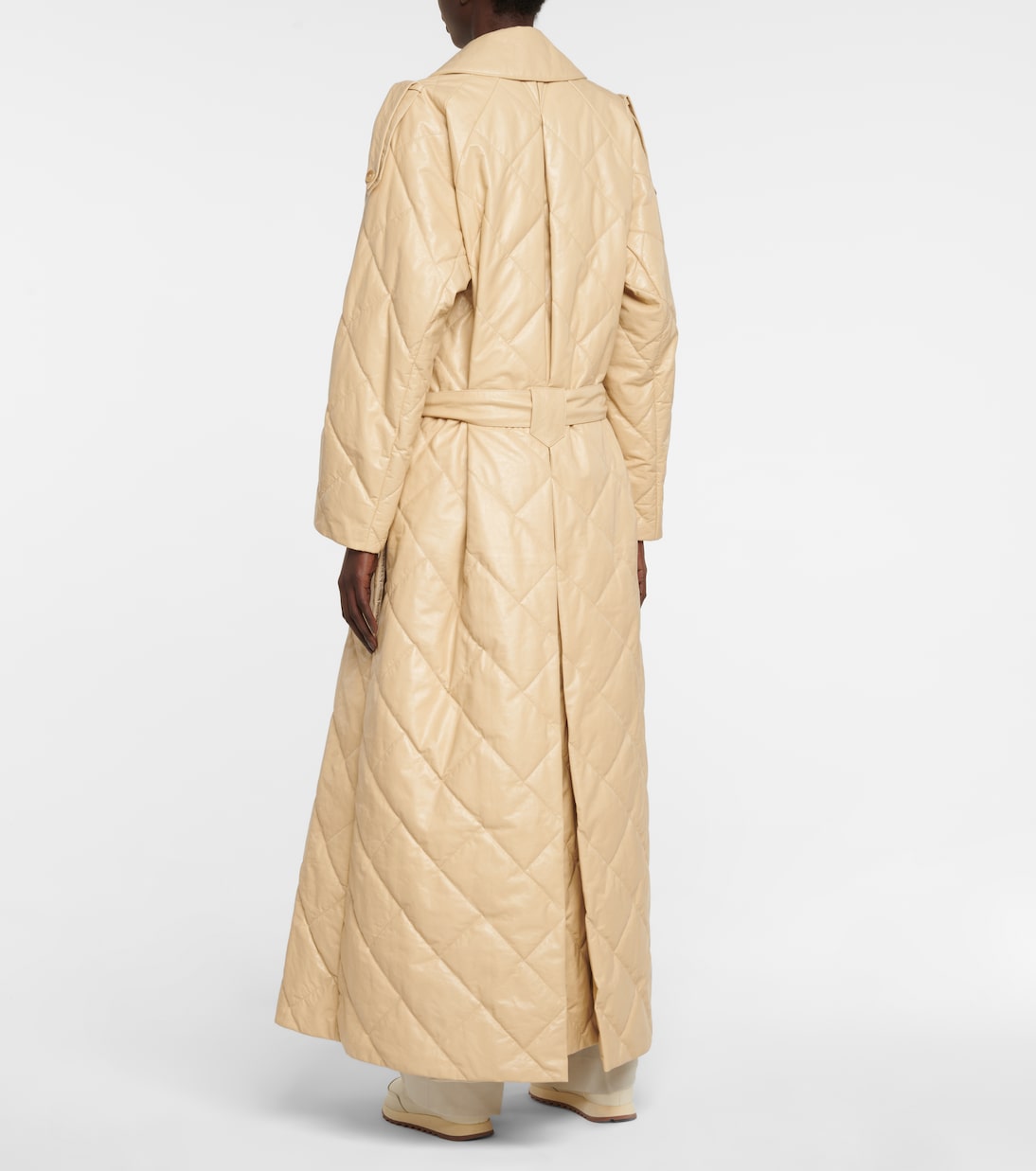 Trench Agathon in pelle matelassé | The Row