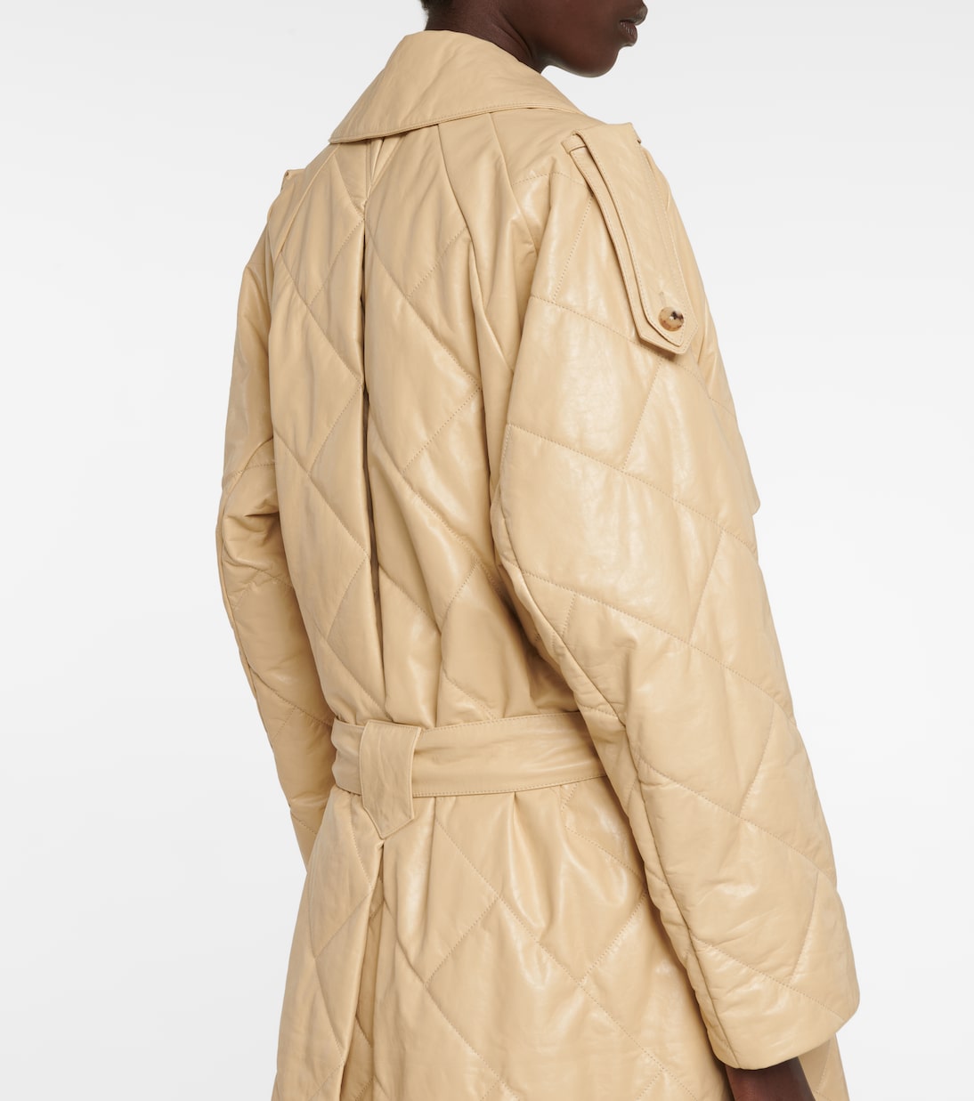 Trench Agathon in pelle matelassé | The Row