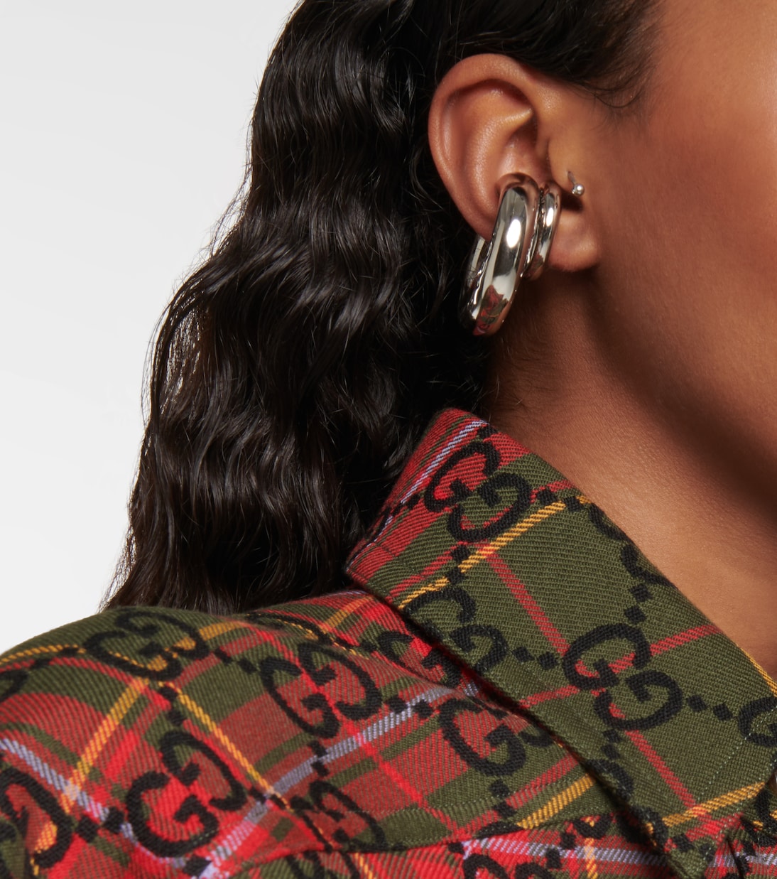 Orecchini ear cuff con logo | Gucci