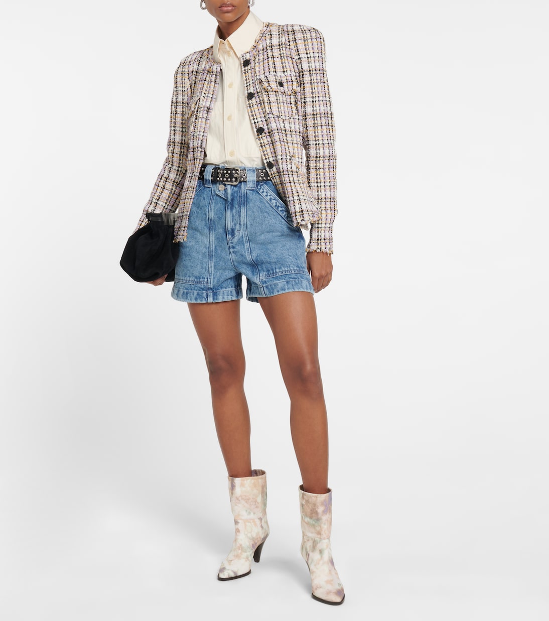 High-Rise Jeansshorts Sintio | Marant Etoile