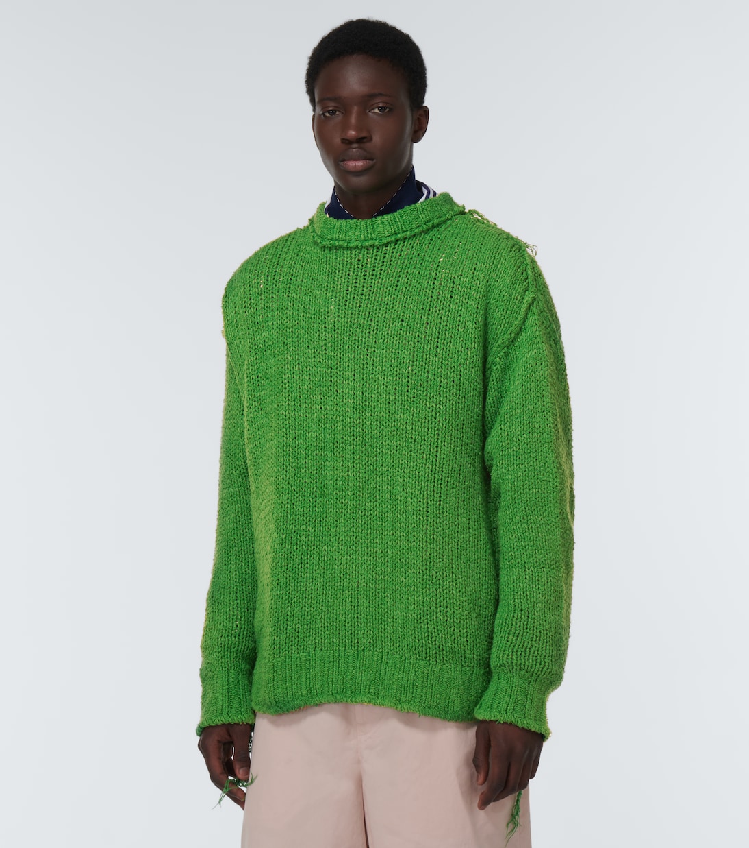 Pull oversize en coton | Sacai