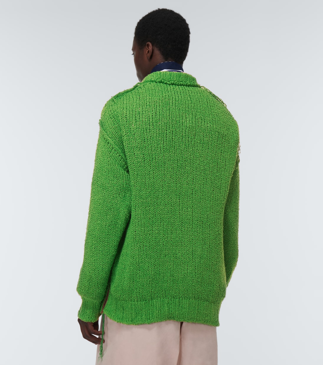 Pull oversize en coton | Sacai