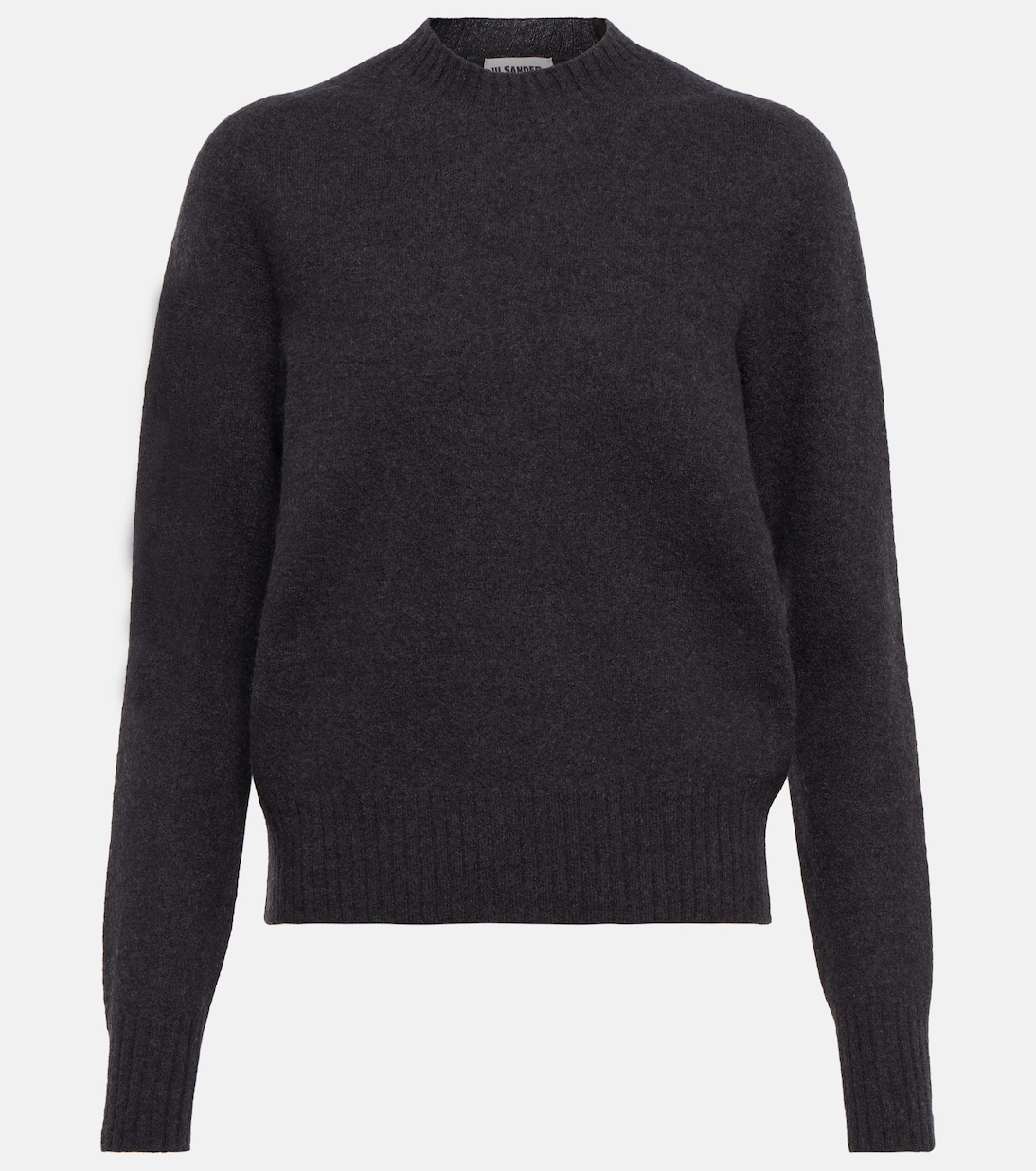 Jersey de lana con cuello redondo | Jil Sander