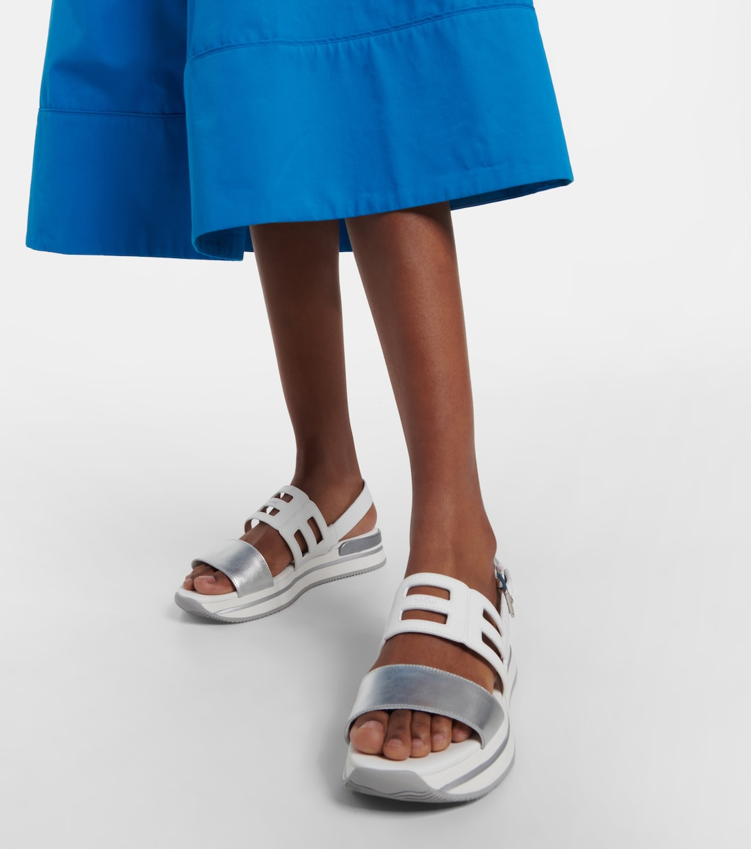 Sandales H222 à plateforme en cuir | Hogan