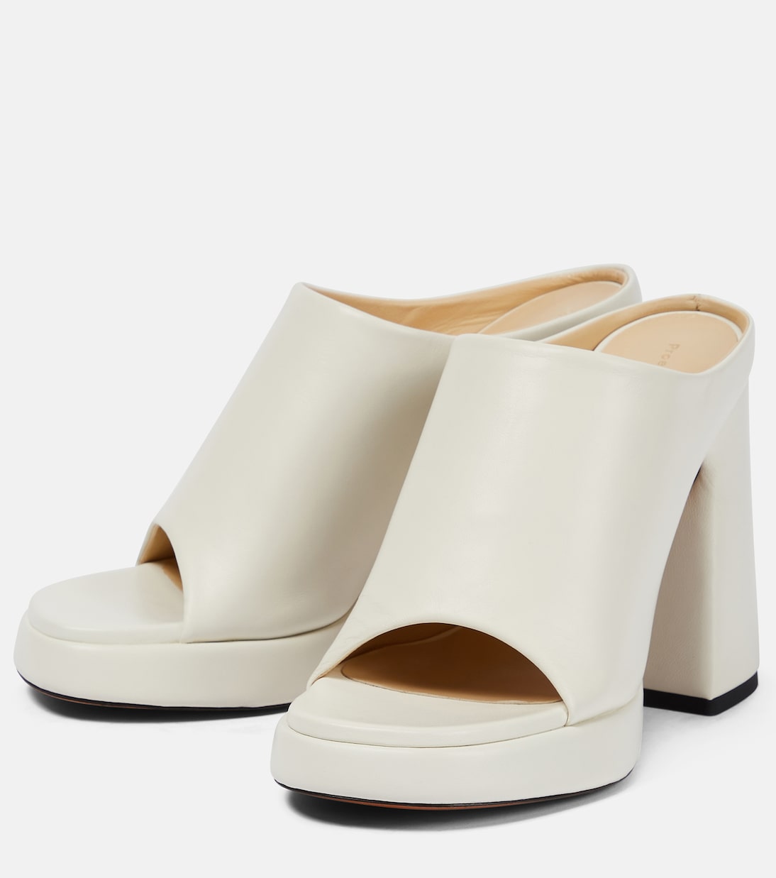 Forma leather platform mules | Proenza Schouler