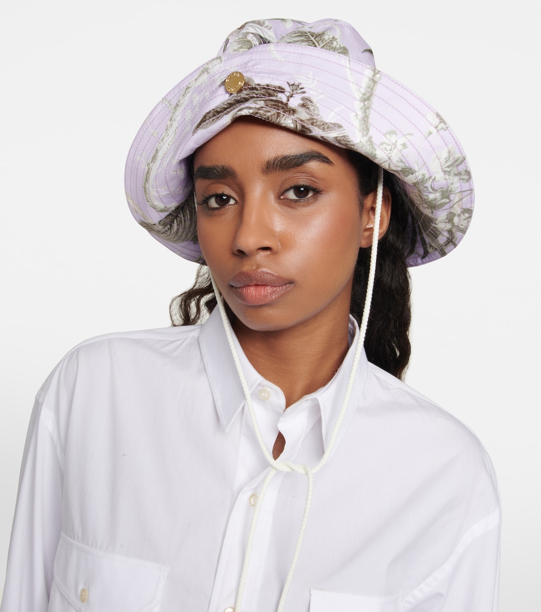 Cappello da pescatore in canvas | Erdem