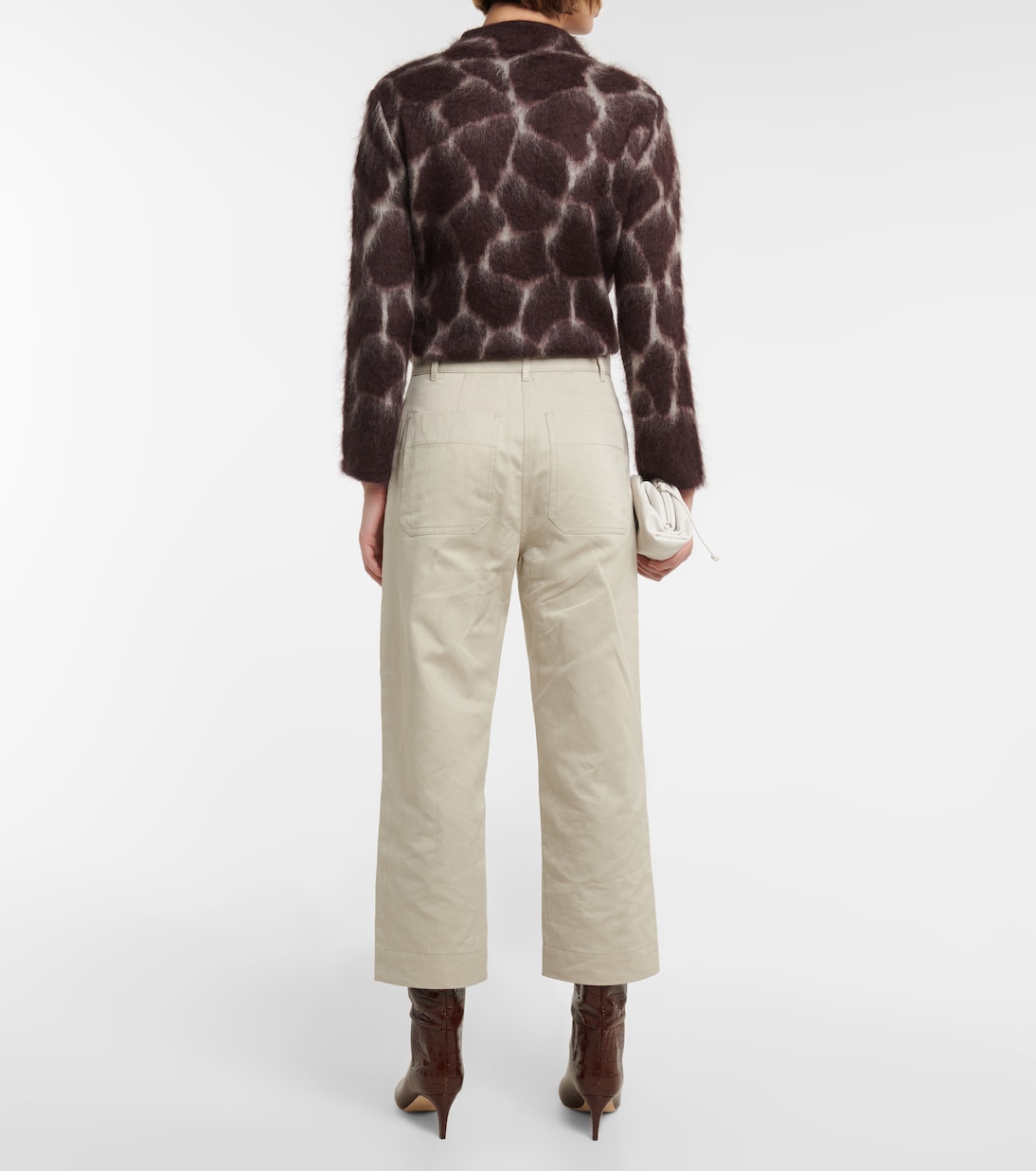 Sospiro straight gabardine pants | 'S Max Mara
