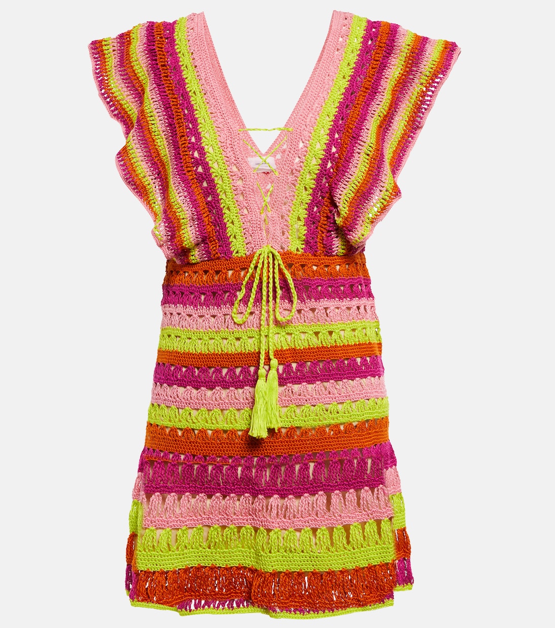 Vestido corto Melissa de croché | Anna Kosturova