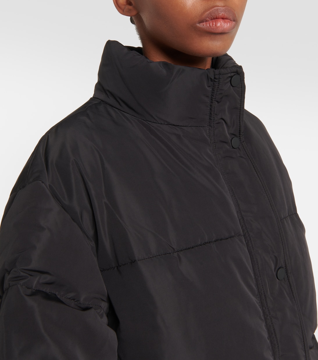 Rocky belted puffer jacket | The Upside