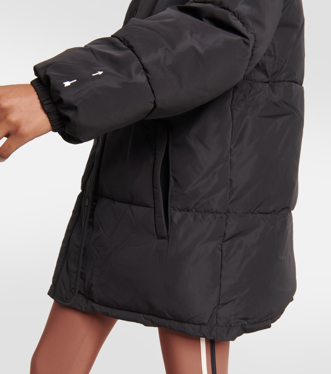 Rocky belted puffer jacket | The Upside