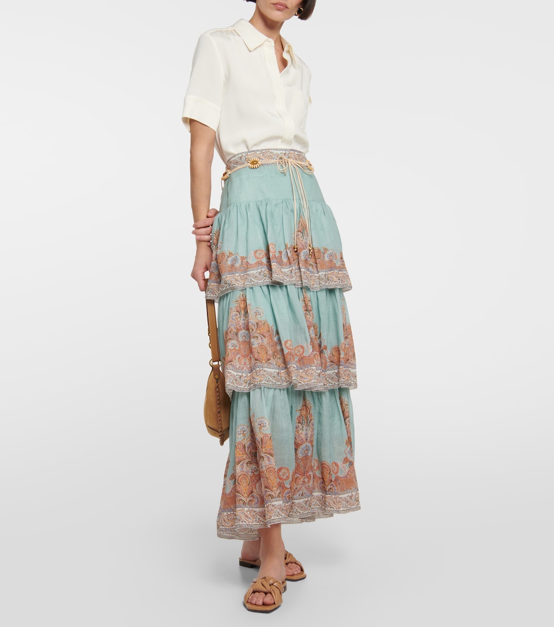 Pantoletten Avenue aus Leder | Jimmy Choo