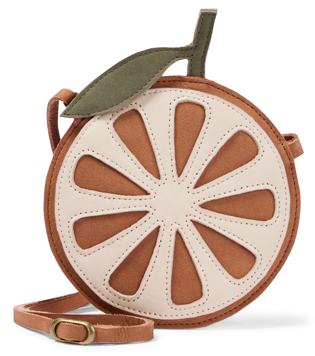 Sac Nanoe Grapefruit en cuir | Donsje
