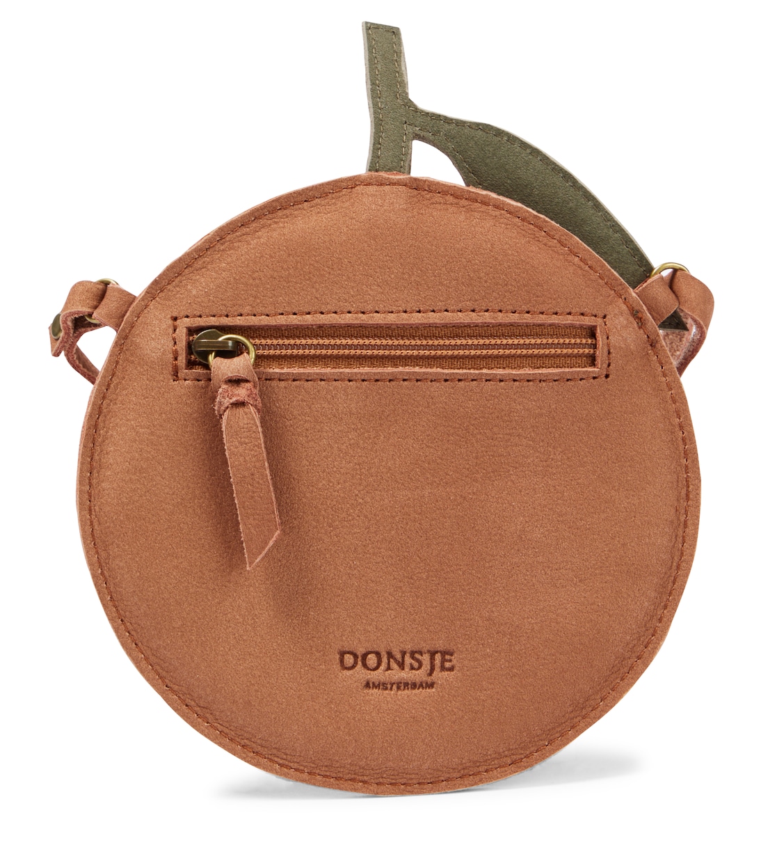Sac Nanoe Grapefruit en cuir | Donsje