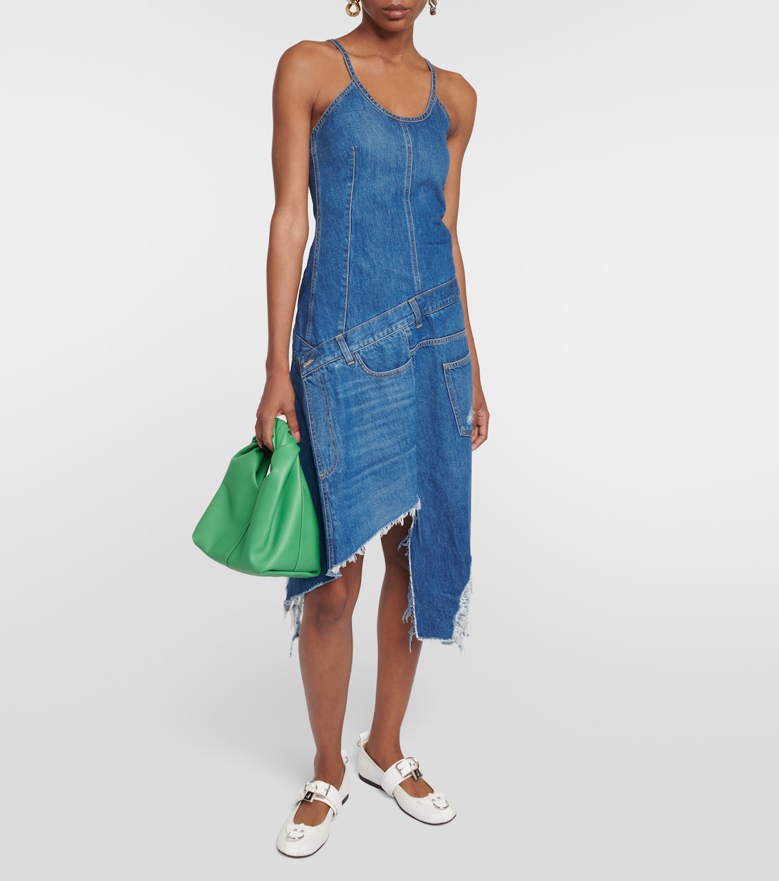Ballerinas Lock aus Leder | JW Anderson