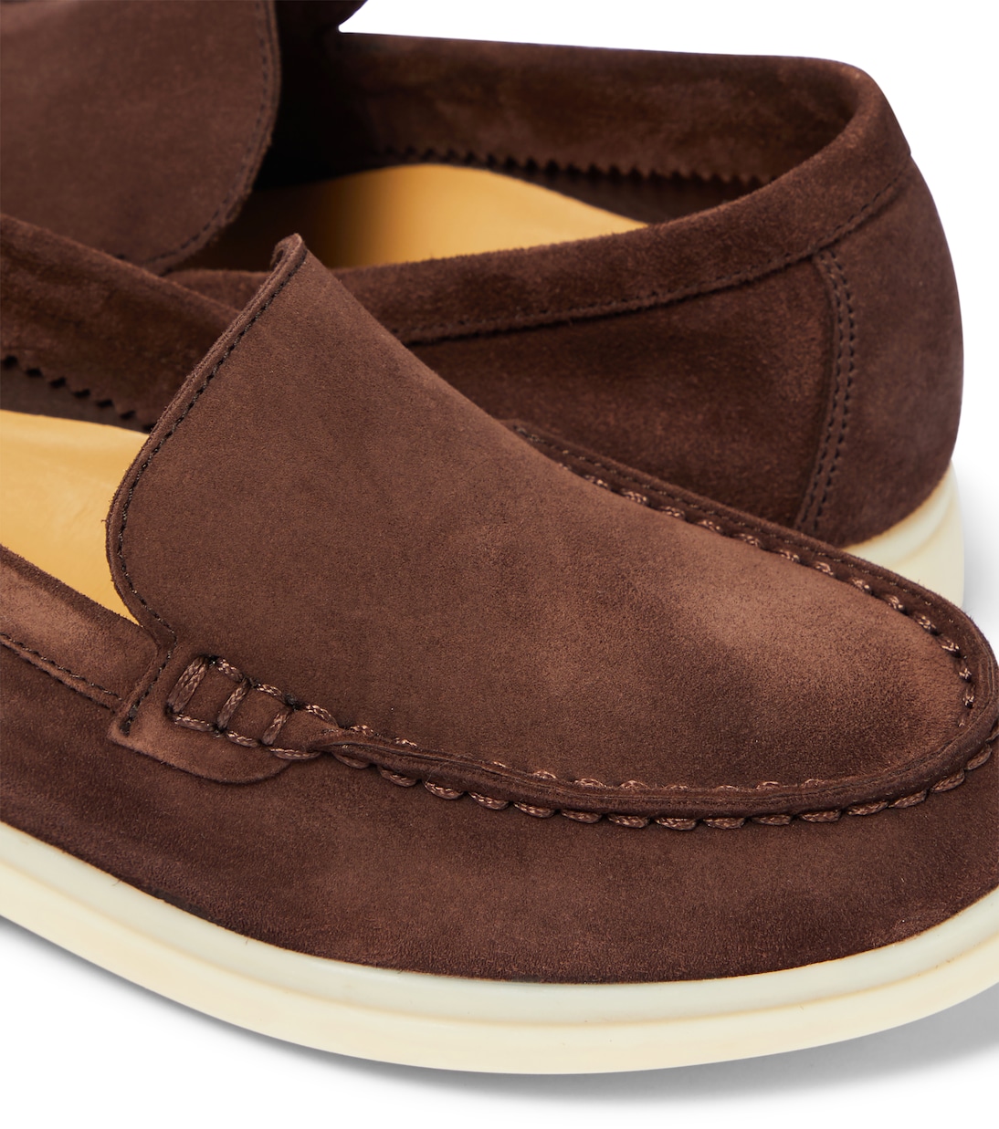 Loafers Summer Walk aus Veloursleder | Loro Piana Kids