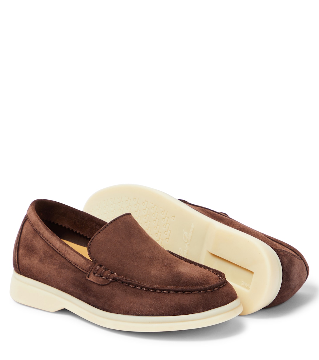 Loafers Summer Walk aus Veloursleder | Loro Piana Kids