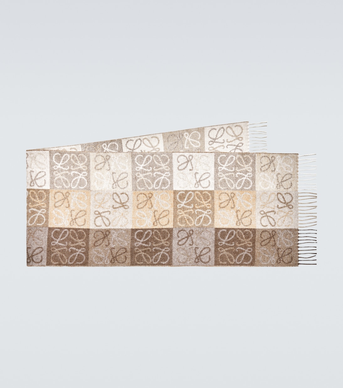 Anagram wool and cashmere scarf | Loewe