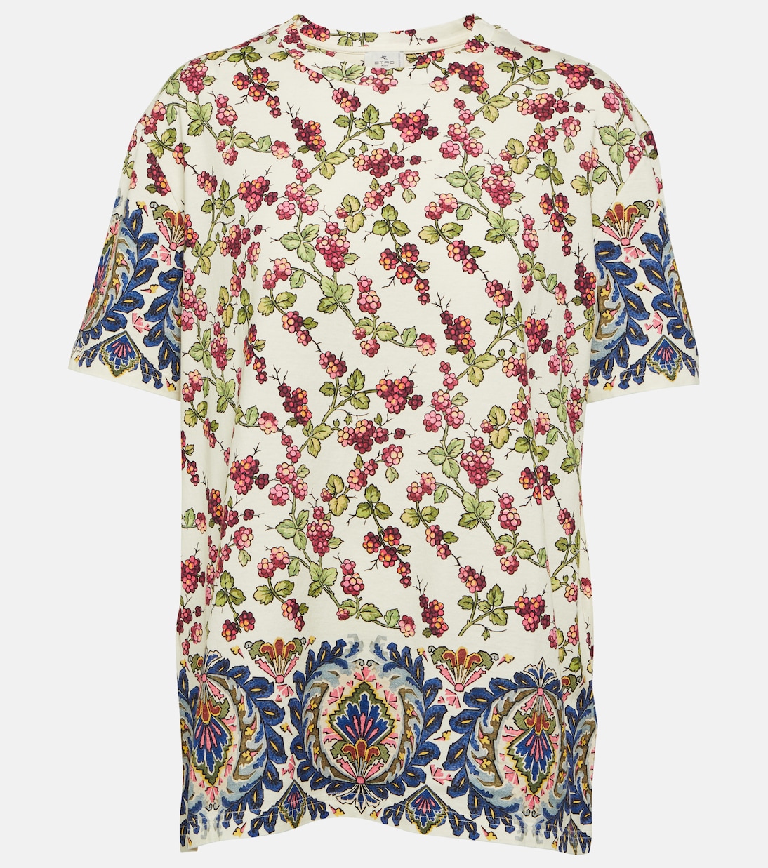 Camiseta de algodón estampada | Etro