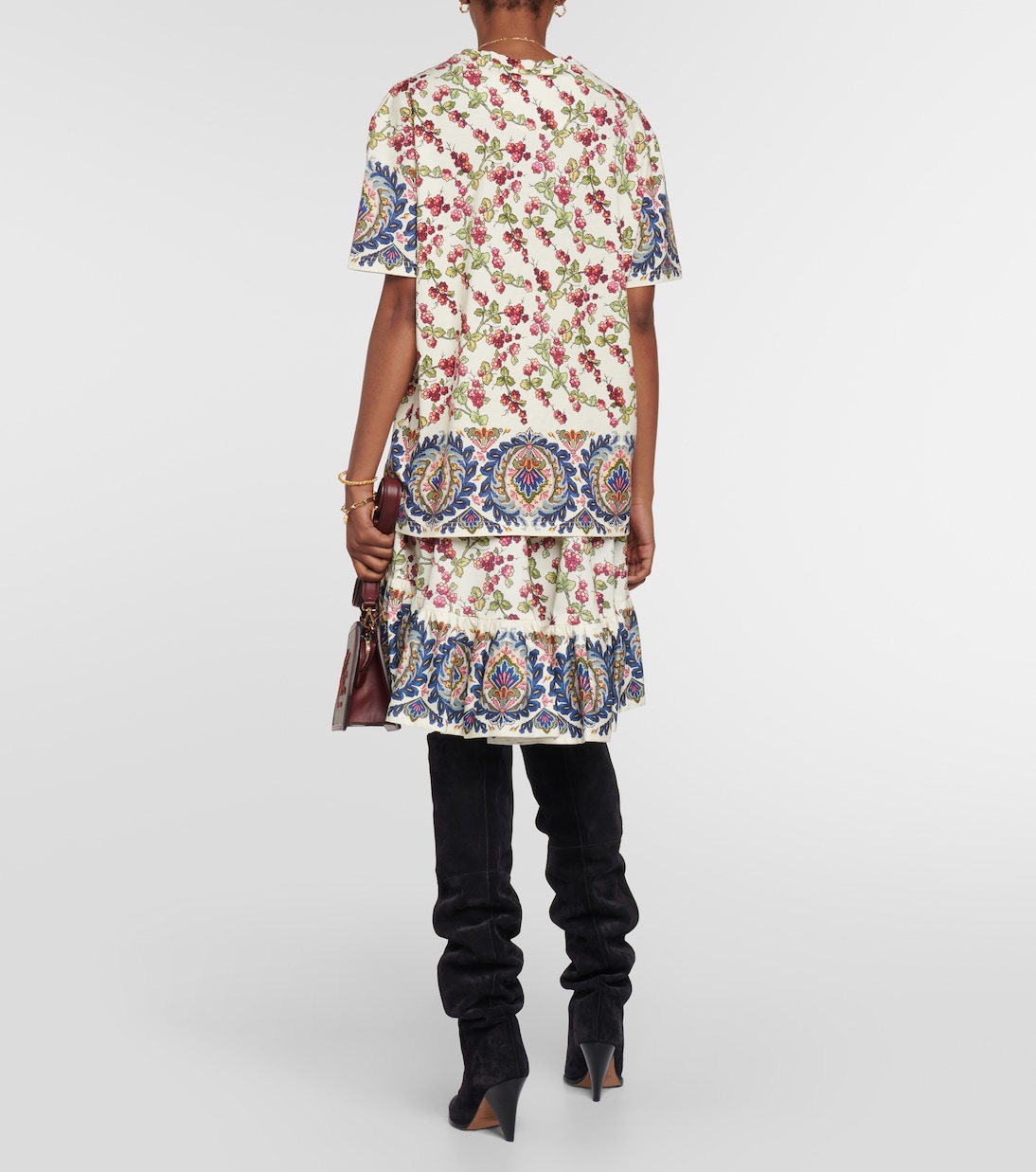 Camiseta de algodón estampada | Etro