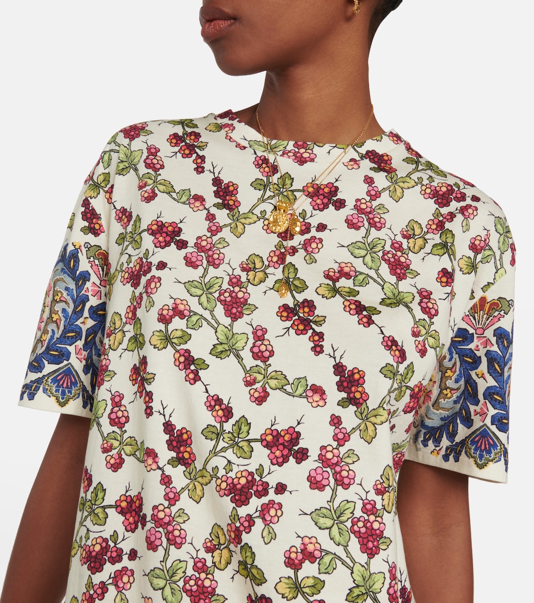 Camiseta de algodón estampada | Etro