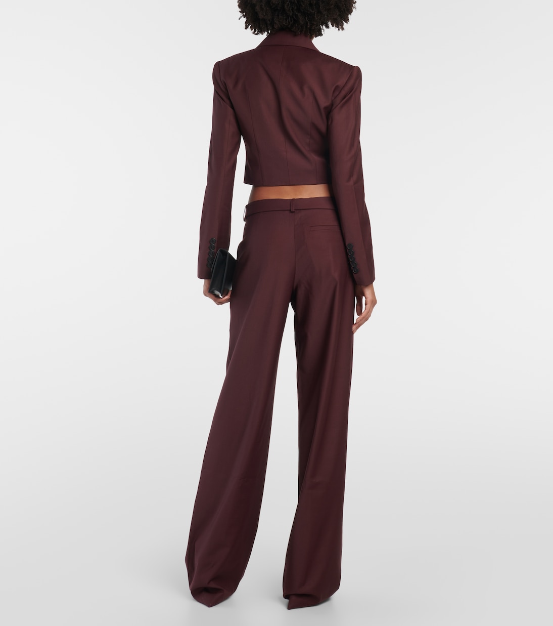 Cropped-Blazer Sylva aus Wolle | Aya Muse