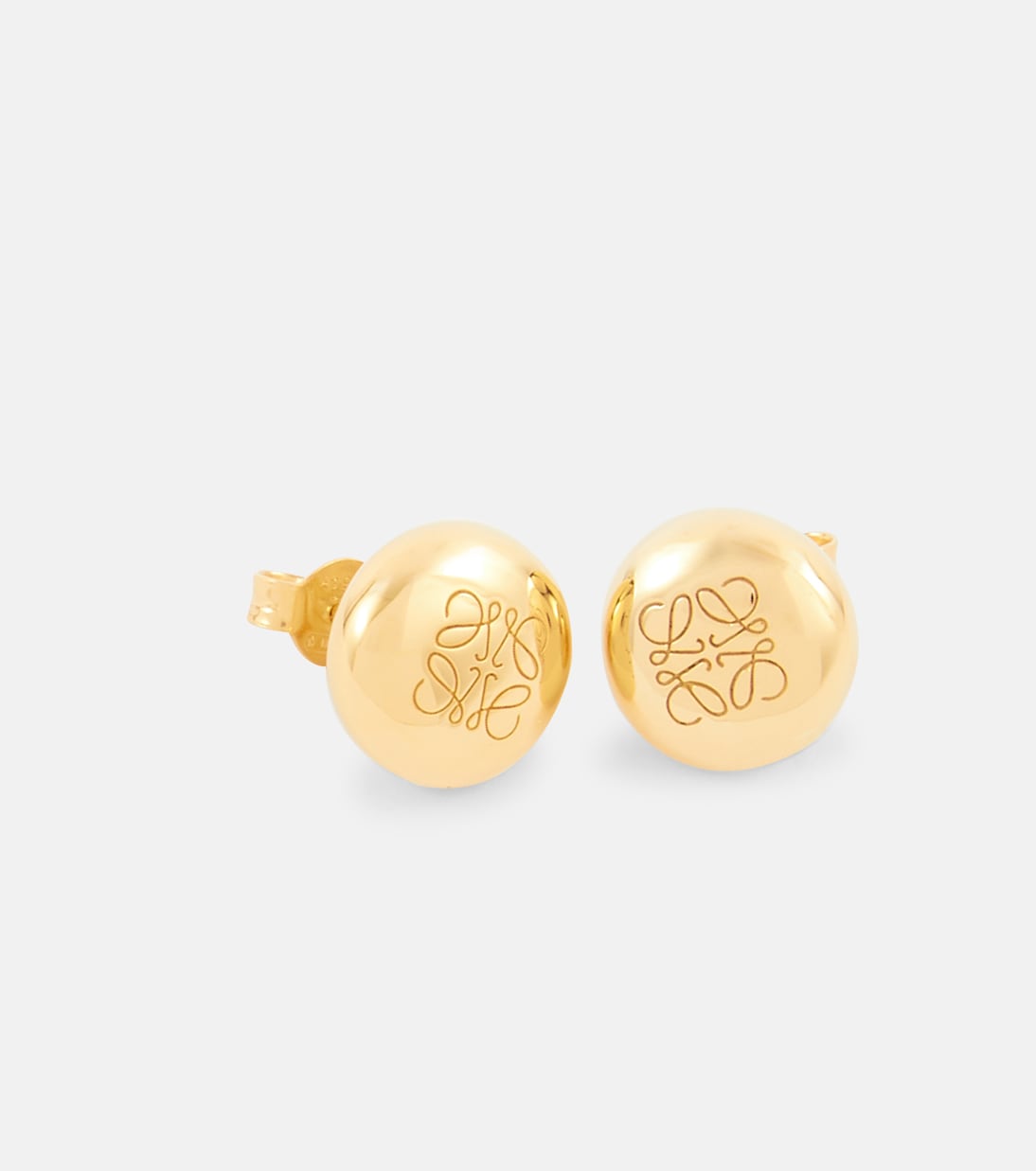 Orecchini Anagram Pebble in argento sterling | Loewe