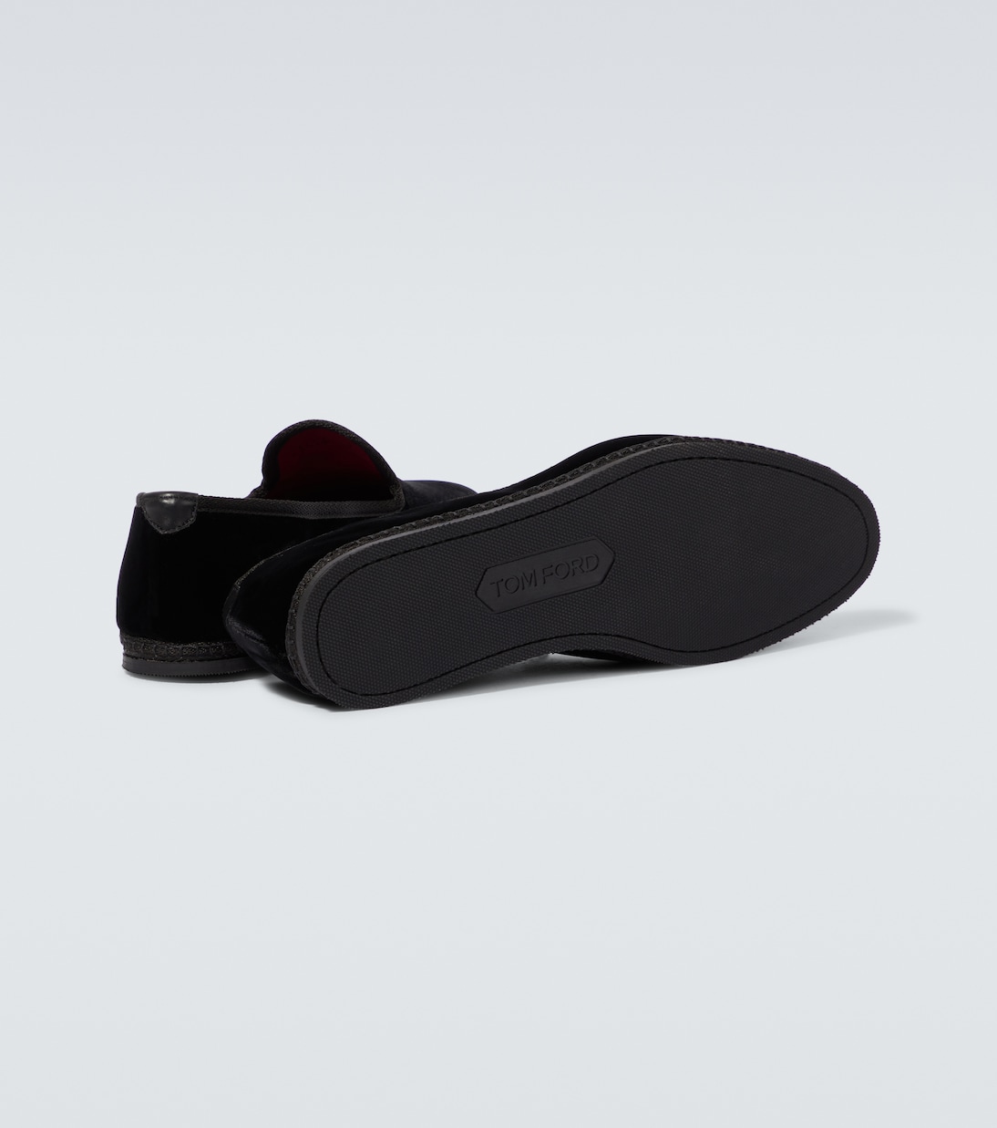 Loafers Neal aus Samt | Tom Ford