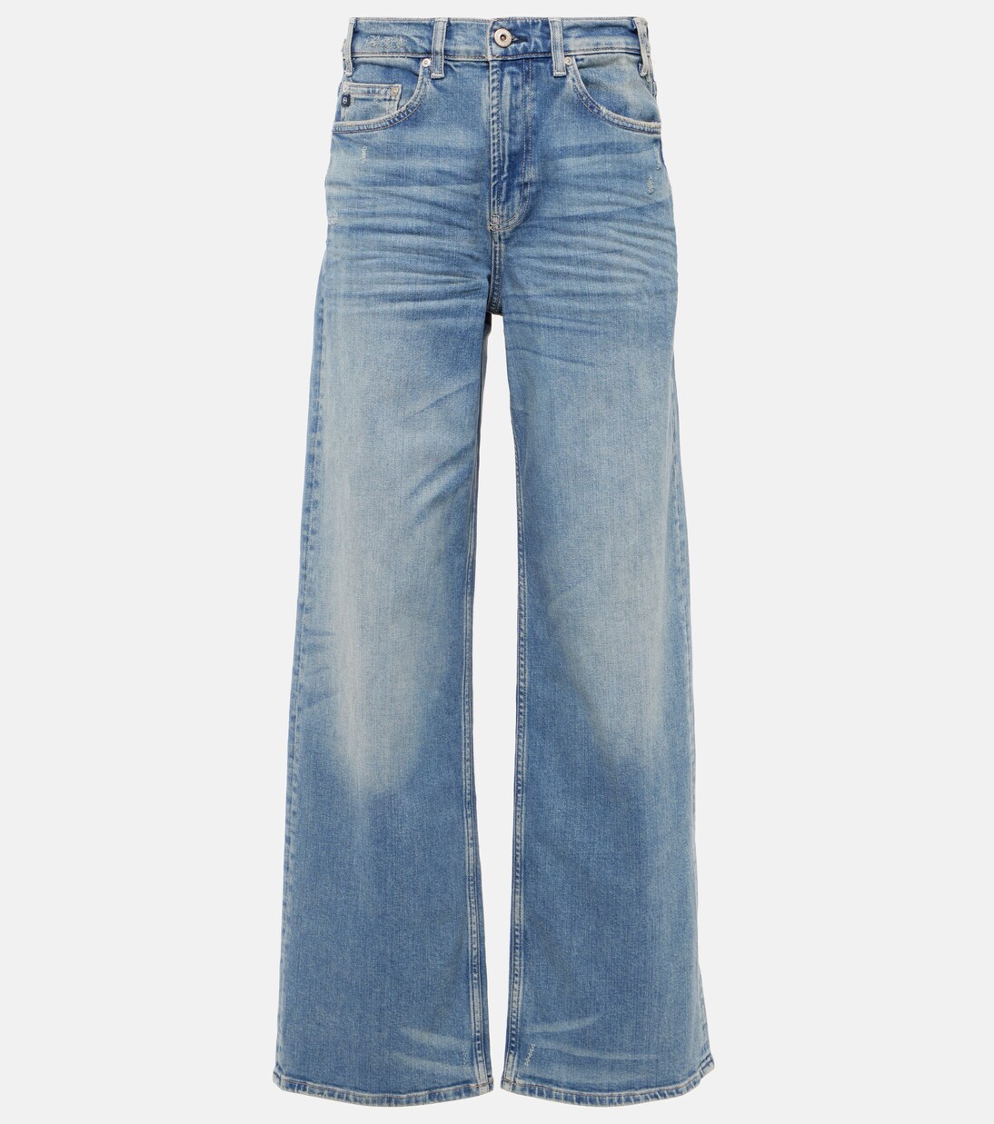 High-Rise Wide-Leg Jeans New Baggy | AG Jeans