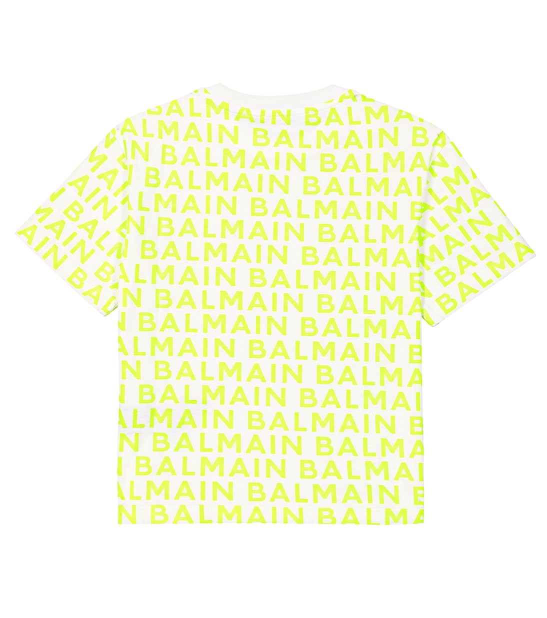 Camiseta de jersey de algodón con logo | Balmain Kids