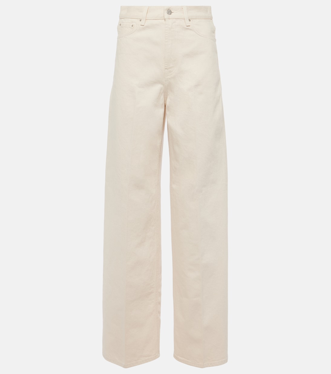Jeans a gamba larga e vita alta | Toteme