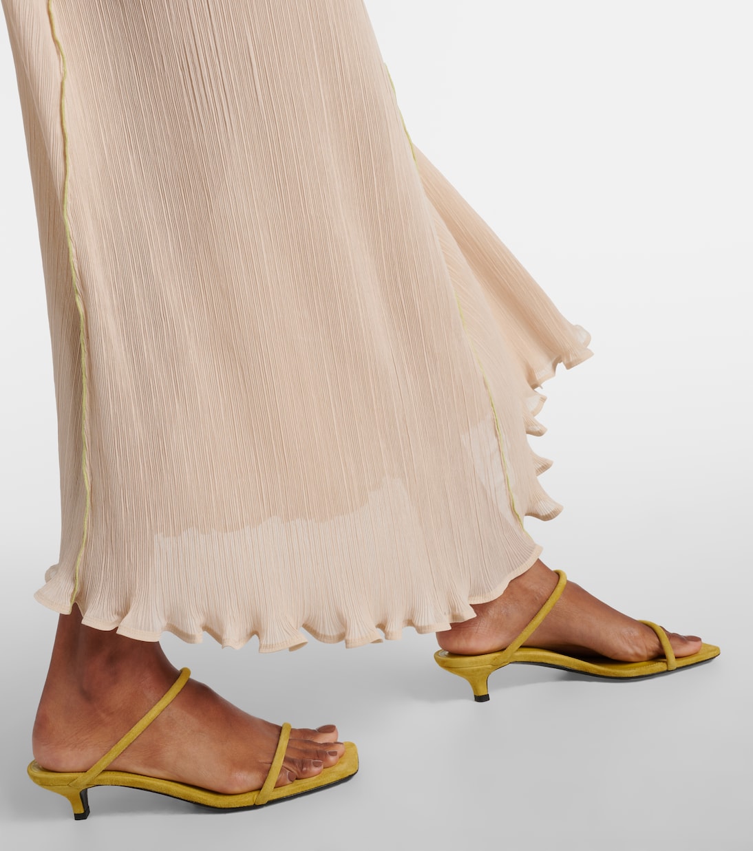 Mules The Minimalist 35 en daim | Toteme