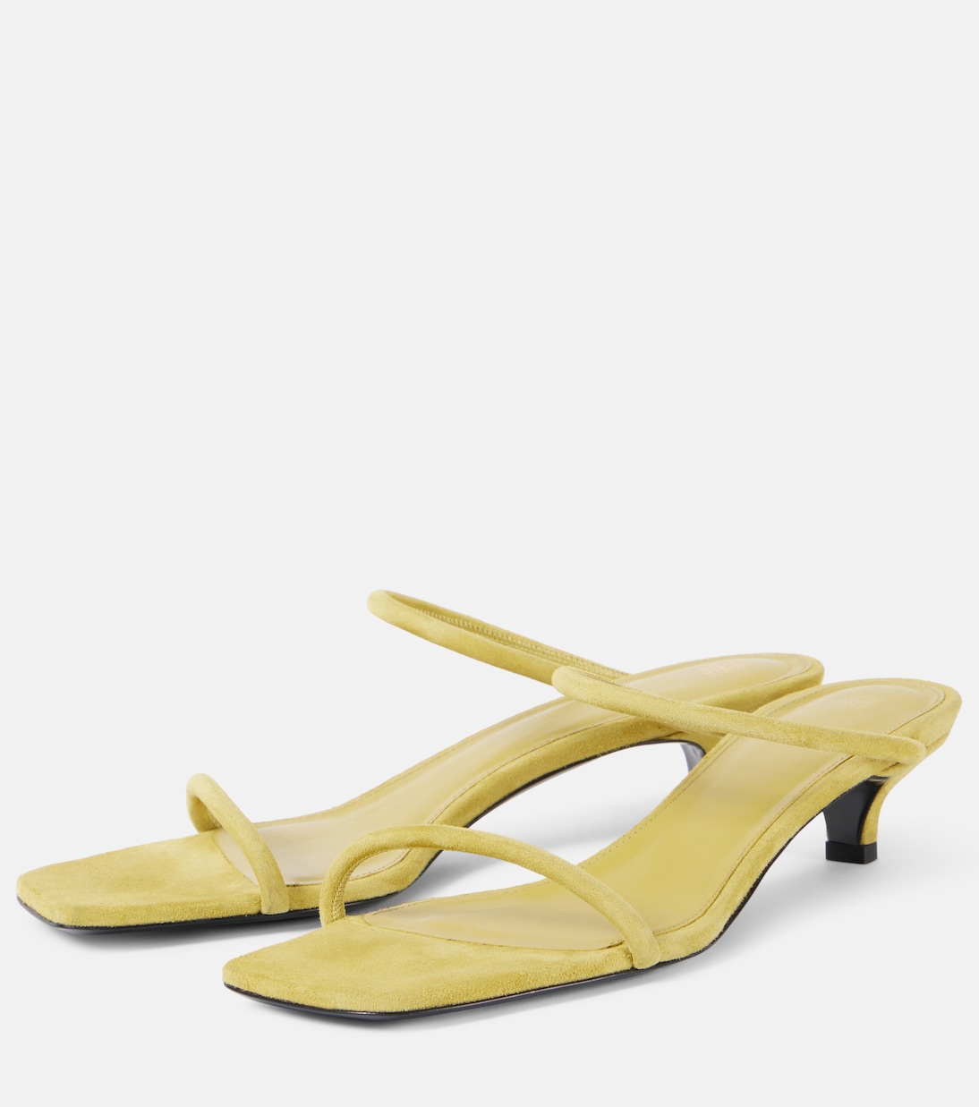 Mules The Minimalist 35 en daim | Toteme