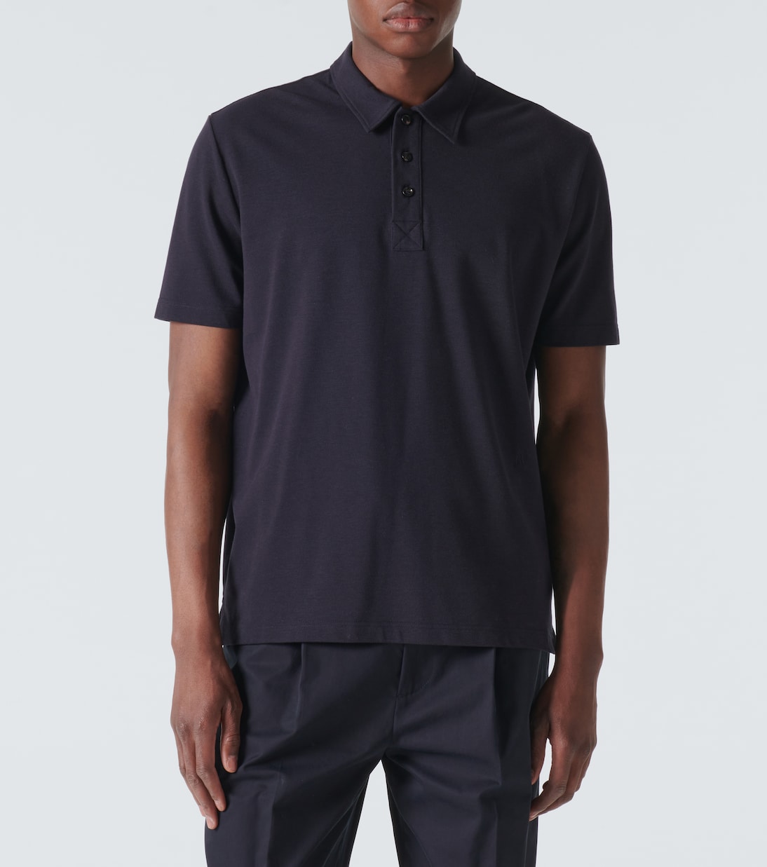 Polo de piqué de algodón | Bottega Veneta