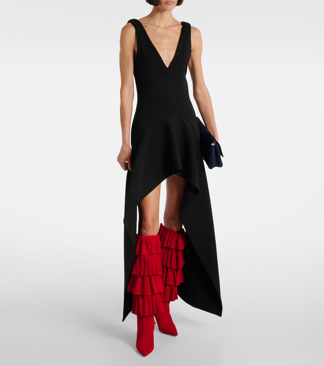 Stivali Miralone 90 in suede | Manolo Blahnik