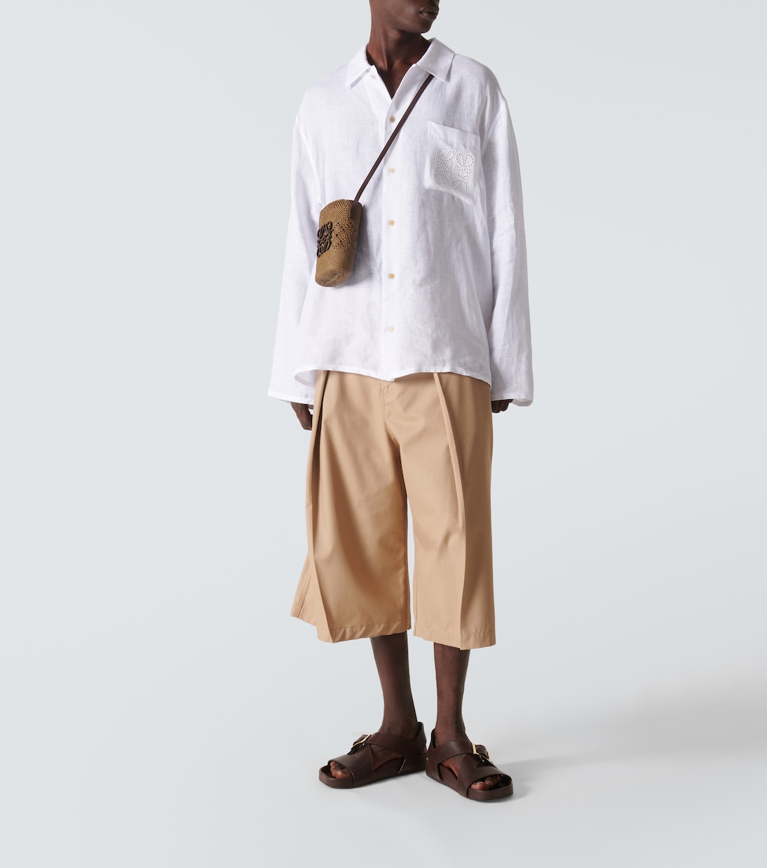 Sac seau Paula’s Ibiza Ajouré Anagram | Loewe