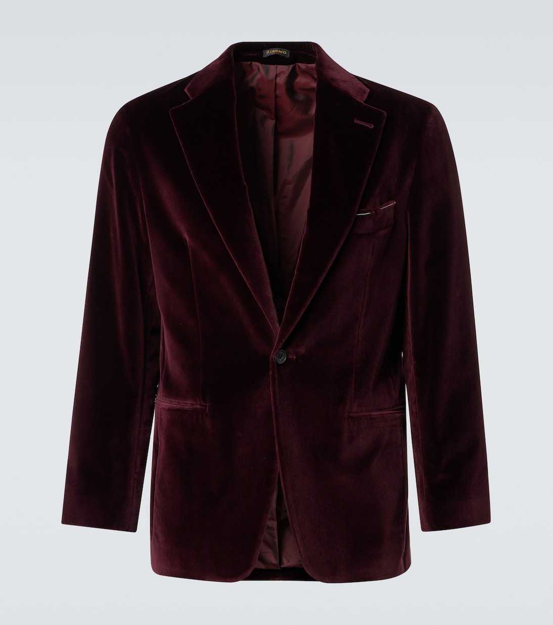 Cotton velvet blazer | Rubinacci
